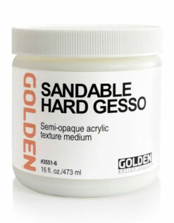 Golden Sandable Gesso, 16oz