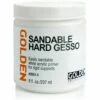 Golden Sandable Gesso, 8oz 1 Golden Sandable Gesso, 8oz -THE ART STORE CNY golden golden sandable gesso 8oz