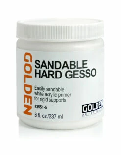 Golden Sandable Gesso, 8oz