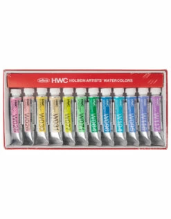 Holbein Artist’s Watercolor, Pastel Set Of 12