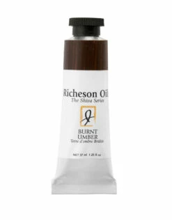 Jack Richeson Shiva Oil, Burnt Umber 37ml