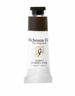 Jack Richeson Shiva Oil, Burnt Umber Cool 37ml