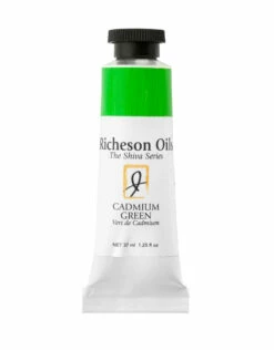 Jack Richeson Shiva Oil, Cadmium Green 37ml