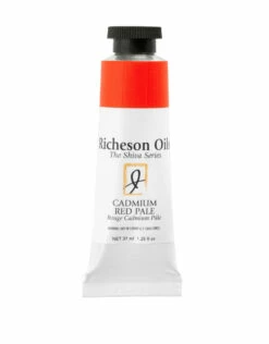 Jack Richeson Shiva Oil, Cadmium Red Pale 37ml