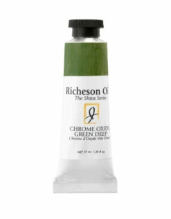 Jack Richeson Shiva Oil, Chrom Oxide Green Deep 37ml