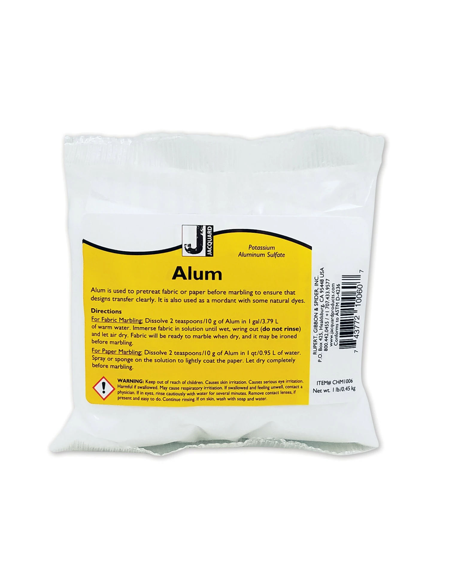 Jacquard Alum, 1lb 3 Jacquard Alum, 1lb