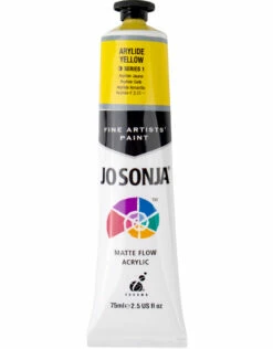 Jo Sonja Acrylic Paint, Arylide Yellow 2.5oz