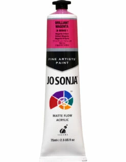 Jo Sonja Acrylic Paint, Brilliant Magenta 2.5oz