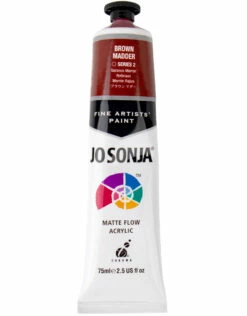 Jo Sonja Acrylic Paint, Brown Madder 2.5oz