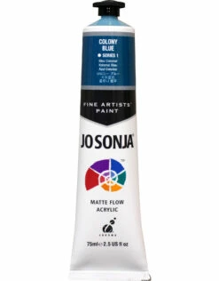 Jo Sonja Acrylic Paint, Colony Blue 2.5oz