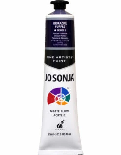 Jo Sonja Acrylic Paint, Dioxazine Purple 2.5oz