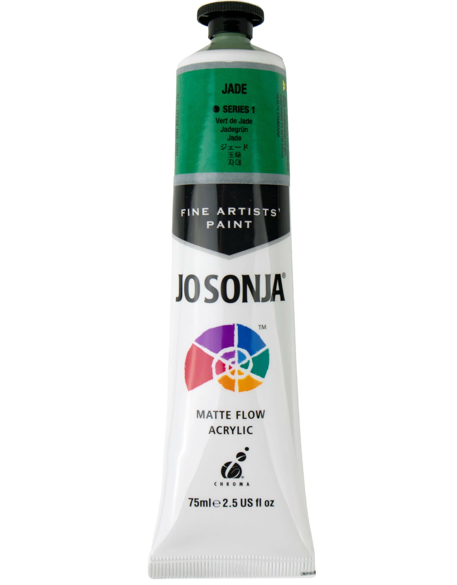 Jo Sonja Acrylic Paint, Jade 2.5oz 3 Jo Sonja Acrylic Paint, Jade 2.5oz