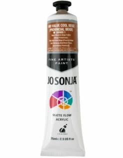 Jo Sonja Acrylic Paint, Mid Value Cool Beige (Provincial Beige) 2.5oz