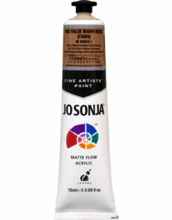 Jo Sonja Acrylic Paint, Mid Value Warm Beige (Fawn) 2.5oz