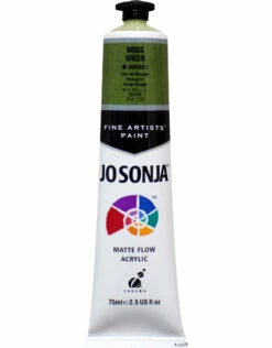 Jo Sonja Acrylic Paint, Moss Green 2.5oz