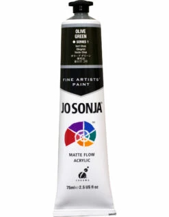 Jo Sonja Acrylic Paint, Olive Green 2.5oz