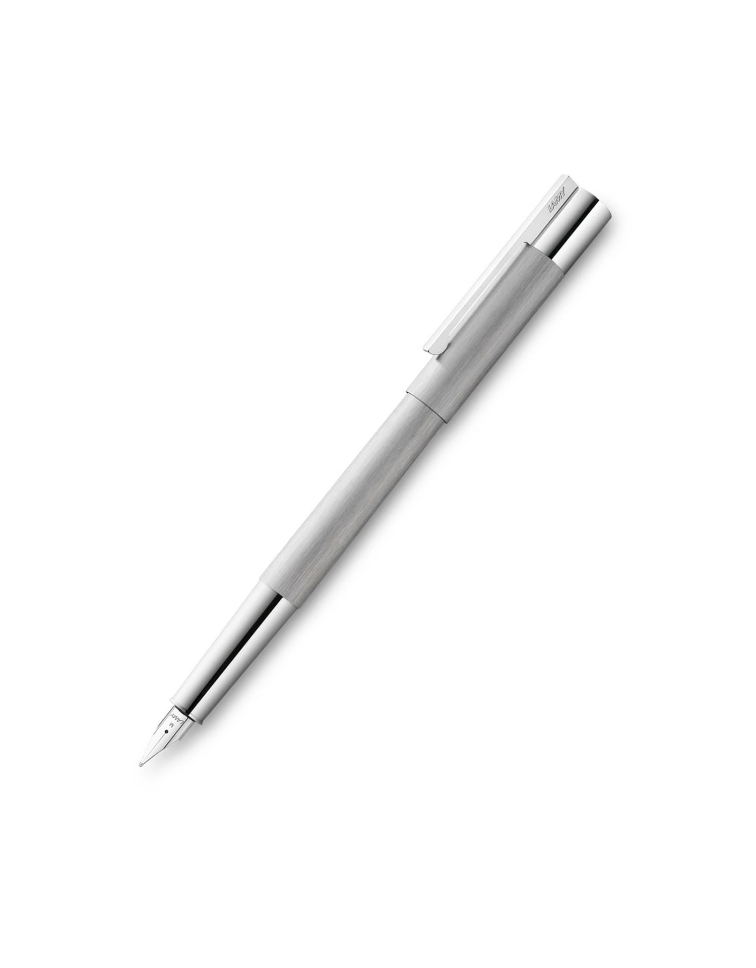 LAMY Scala Fountain Pen, Stainless Steel (F) 3 LAMY Scala Fountain Pen, Stainless Steel (F)