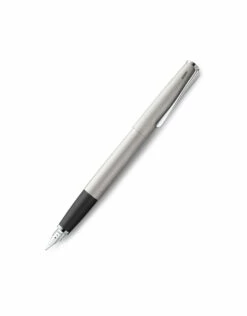 LAMY Studio Fountain Pen, Stainless Steel (F)