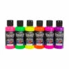 Createx Wicked Colors Fluorescent Set, 2oz.