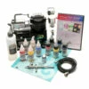 Iwata Intro Airbrush Kit With Eclipse HP-BS 2 Iwata Intro Airbrush Kit With Eclipse HP-BS -THE ART STORE CNY medea iwata intro airbrush kit with eclipse hp bs