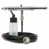 Iwata Revolution HP-BCR Siphon Feed Dual Action Airbrush With Iwata Airbrush Hose -THE ART STORE CNY medea iwata revolution hp bcr siphon feed dual act