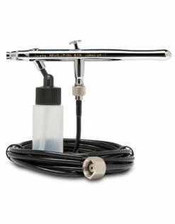 Iwata Revolution HP-BCR Siphon Feed Dual Action Airbrush With Iwata Airbrush Hose