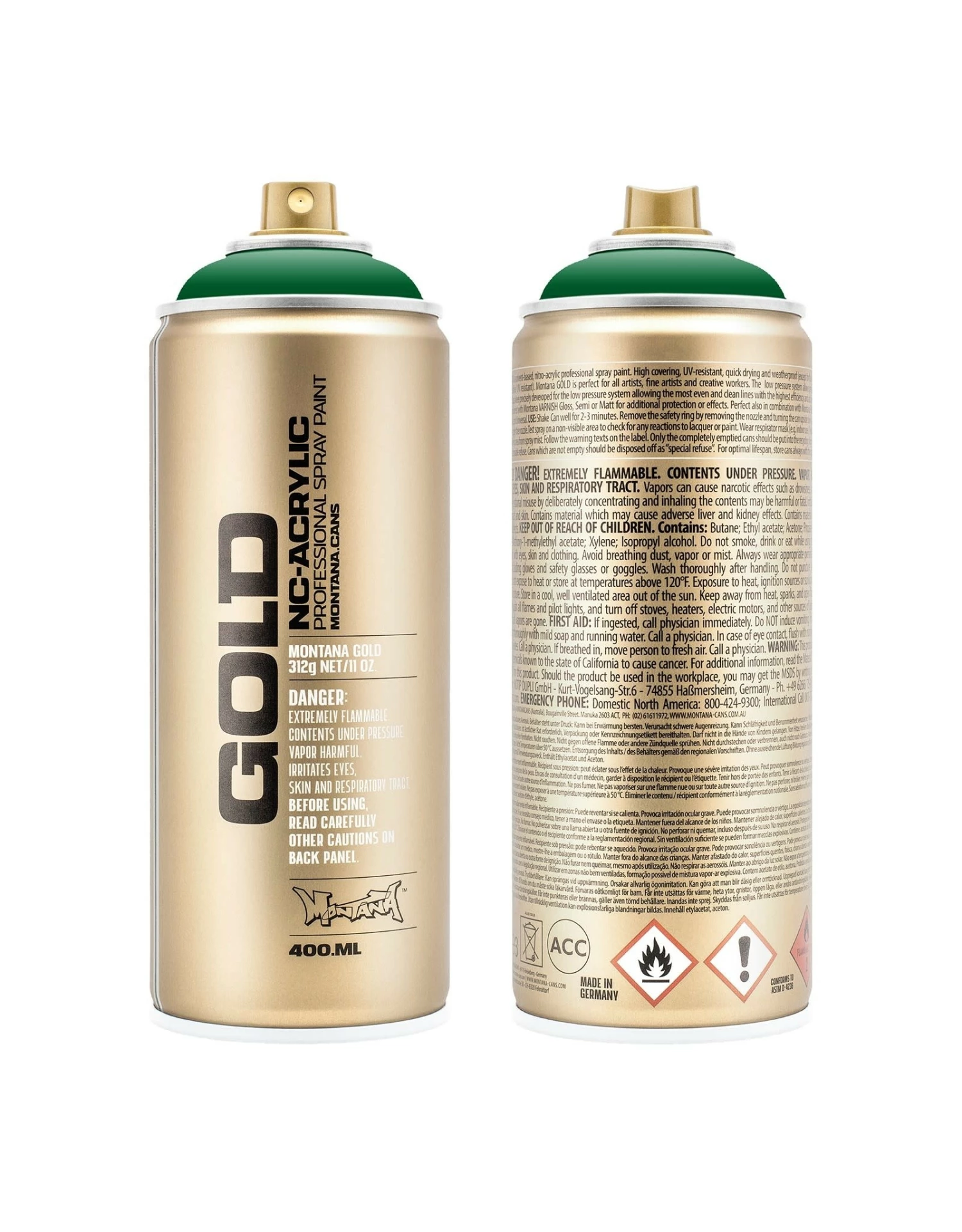 Montana GOLD, Shock Green Dark 3 Montana GOLD, Shock Green Dark