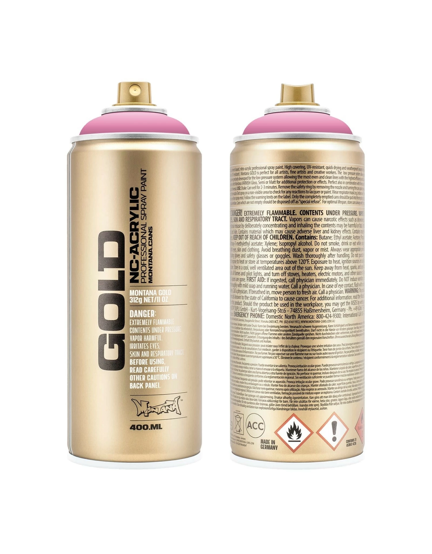 Montana GOLD, Shock Pink Light 3 Montana GOLD, Shock Pink Light