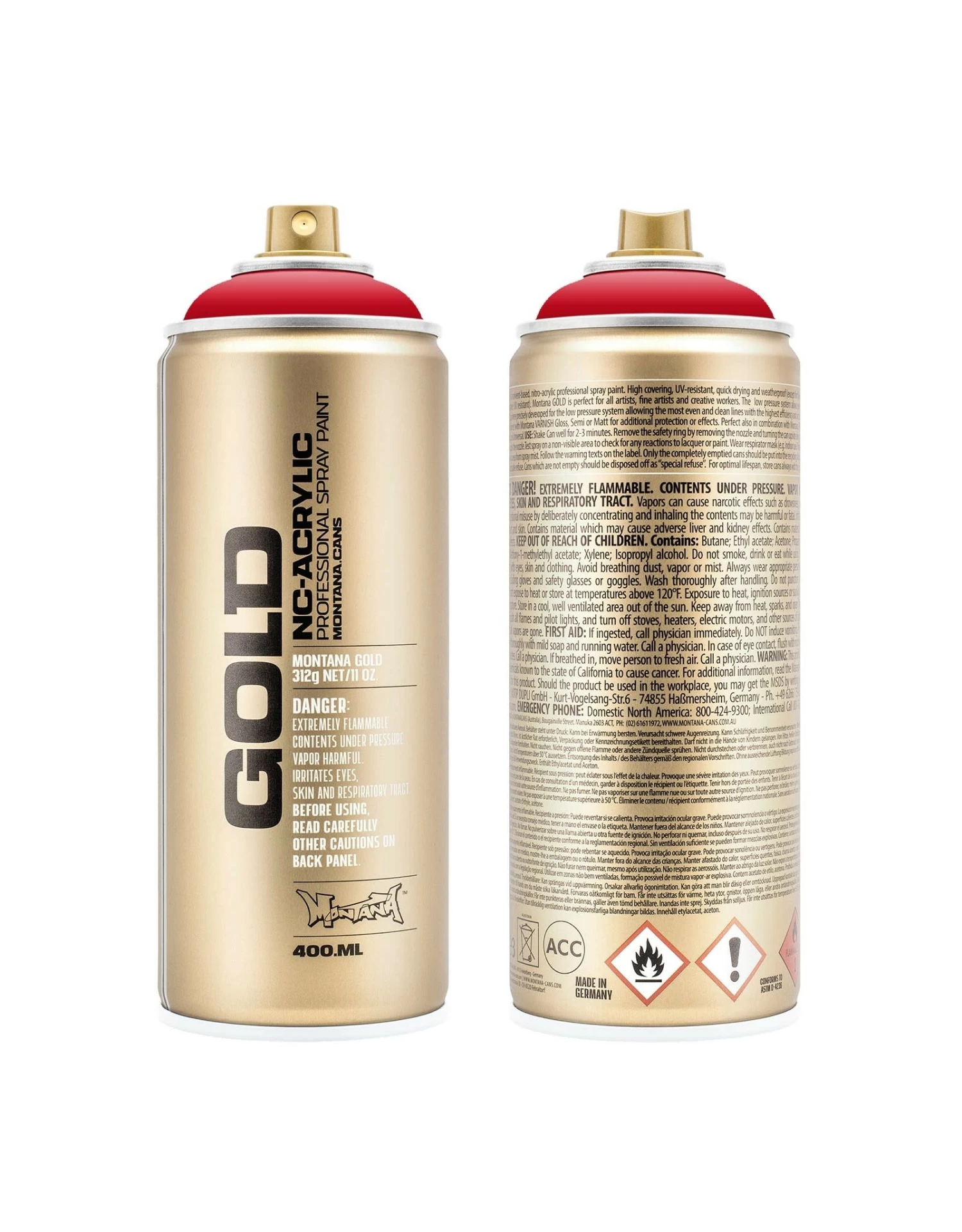 Montana GOLD, Shock Red 3 Montana GOLD, Shock Red