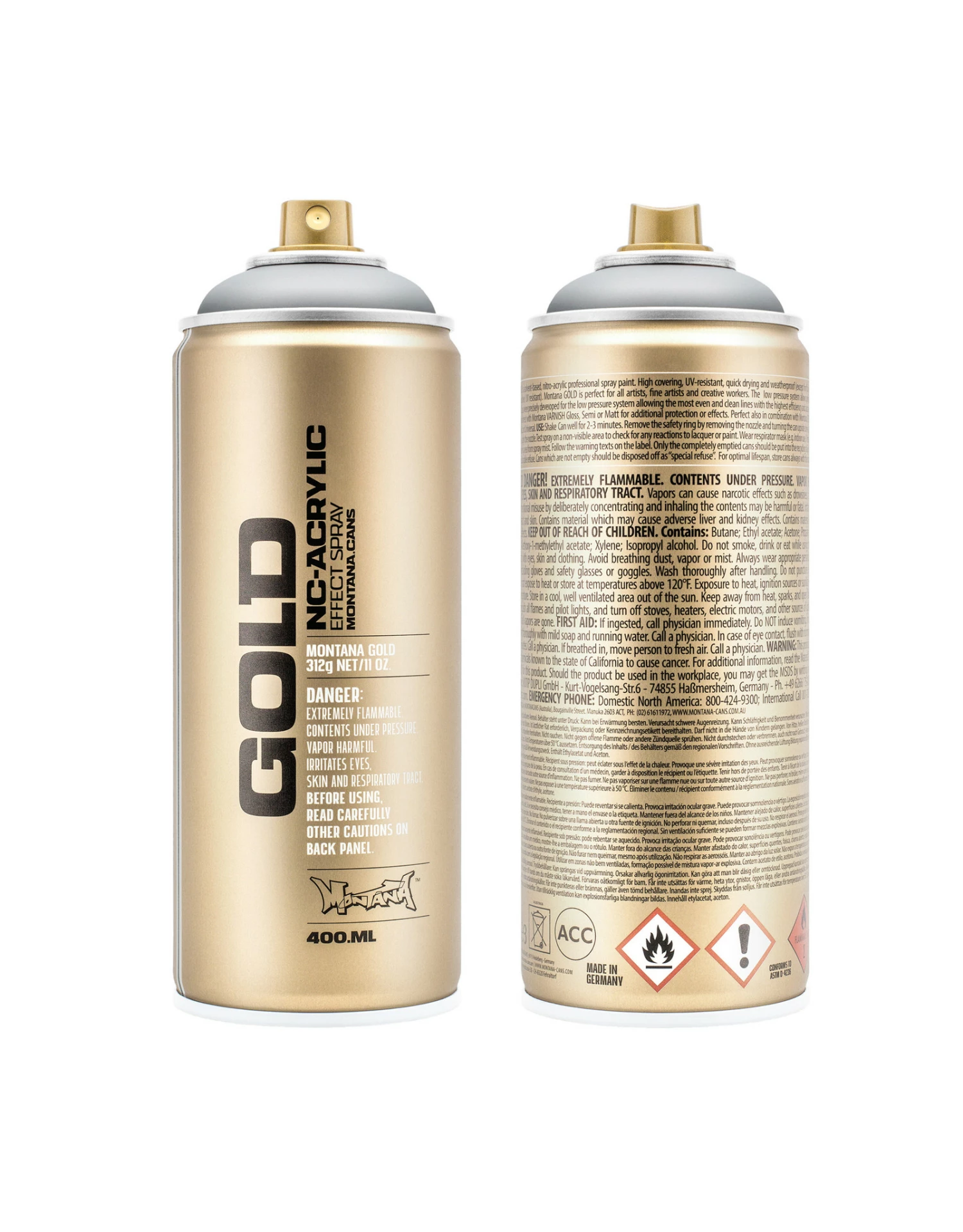 Montana GOLD, Silver Matte 3 Montana GOLD, Silver Matte