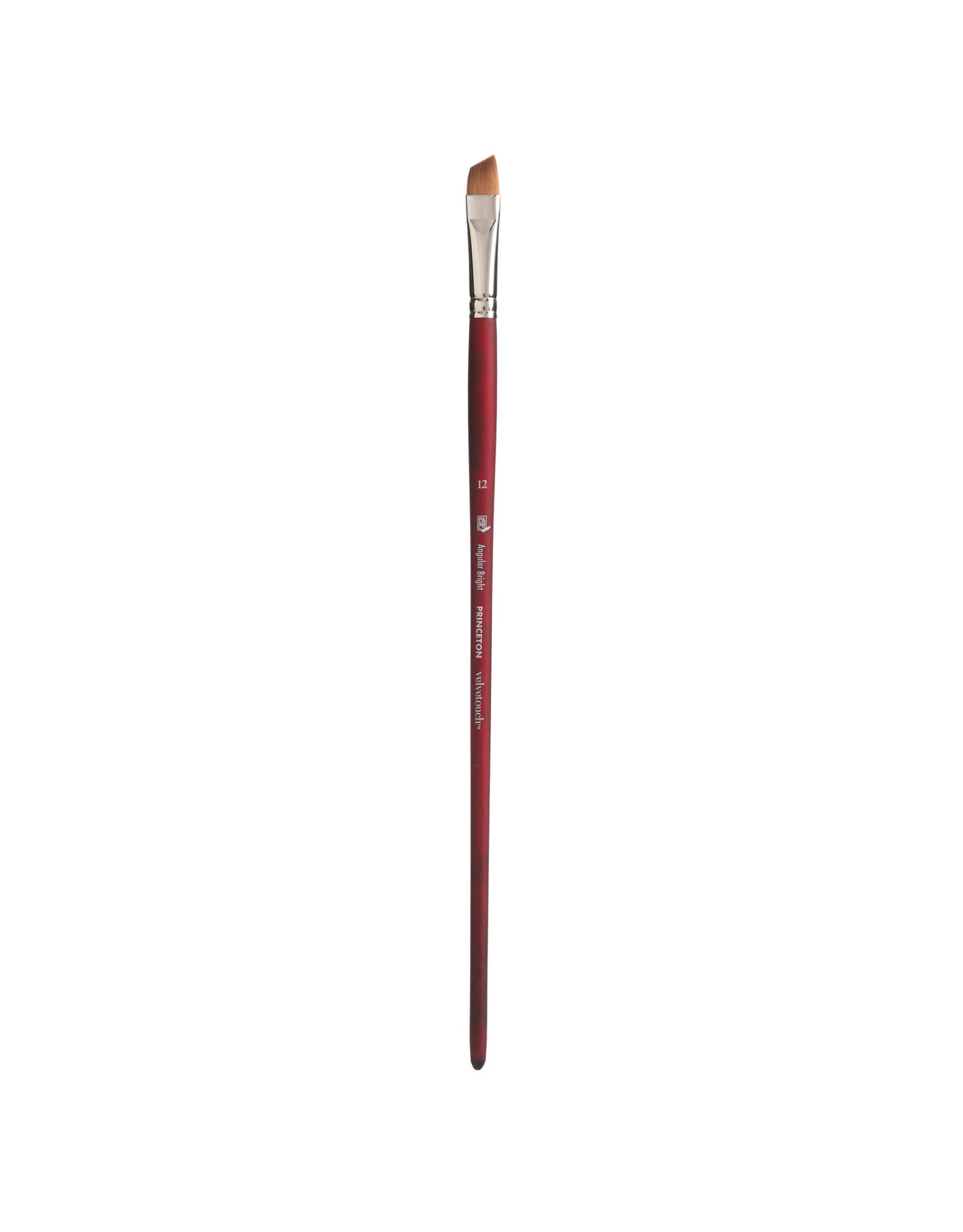 Princeton Velvetouch Long Handle Angle Bright # 12 3 Princeton Velvetouch Long Handle Angle Bright # 12