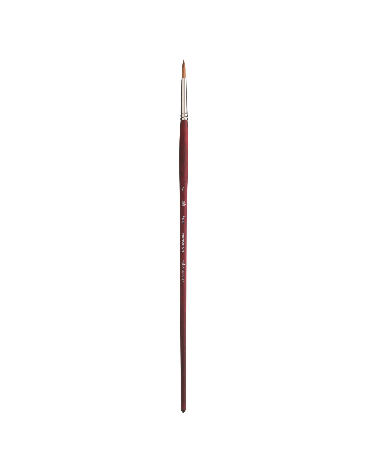 Princeton Velvetouch Long Handle Round # 6 3 Princeton Velvetouch Long Handle Round # 6