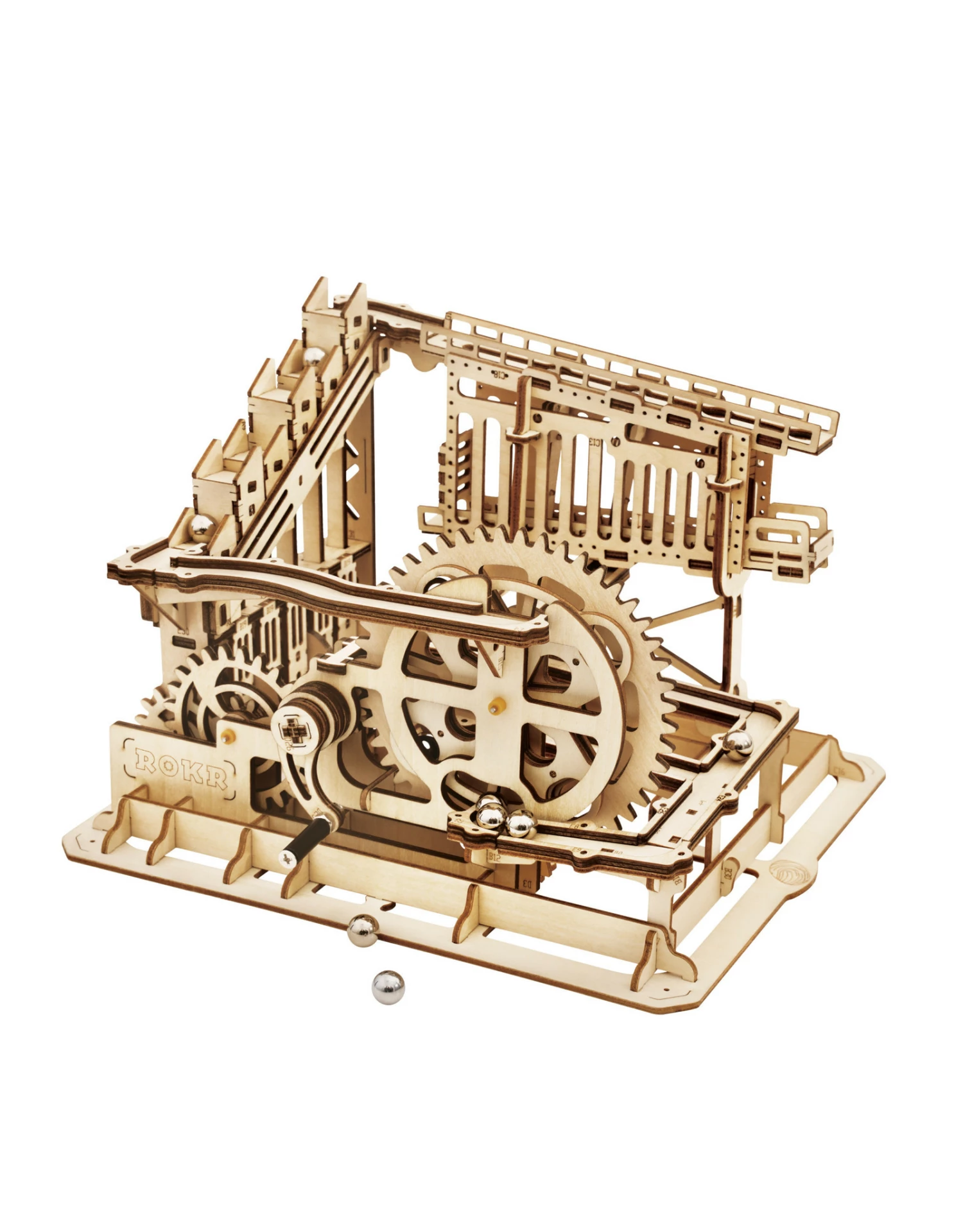 Robotime 3D Wooden Puzzle Marble Squad Marble Run 3 Robotime 3D Wooden Puzzle Marble Squad Marble Run
