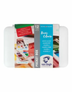 Van Gogh Half Pan Watercolour Set Of 12