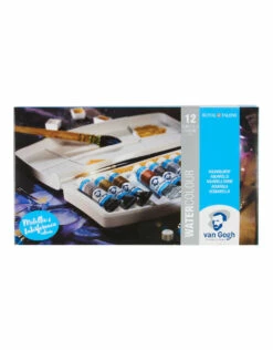 Van Gogh Watercolour Tube Set Of 12, Metallic And Interference Colours