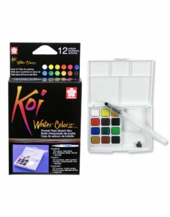 SAKURA Koi Field Sketch Travel Set Of 12