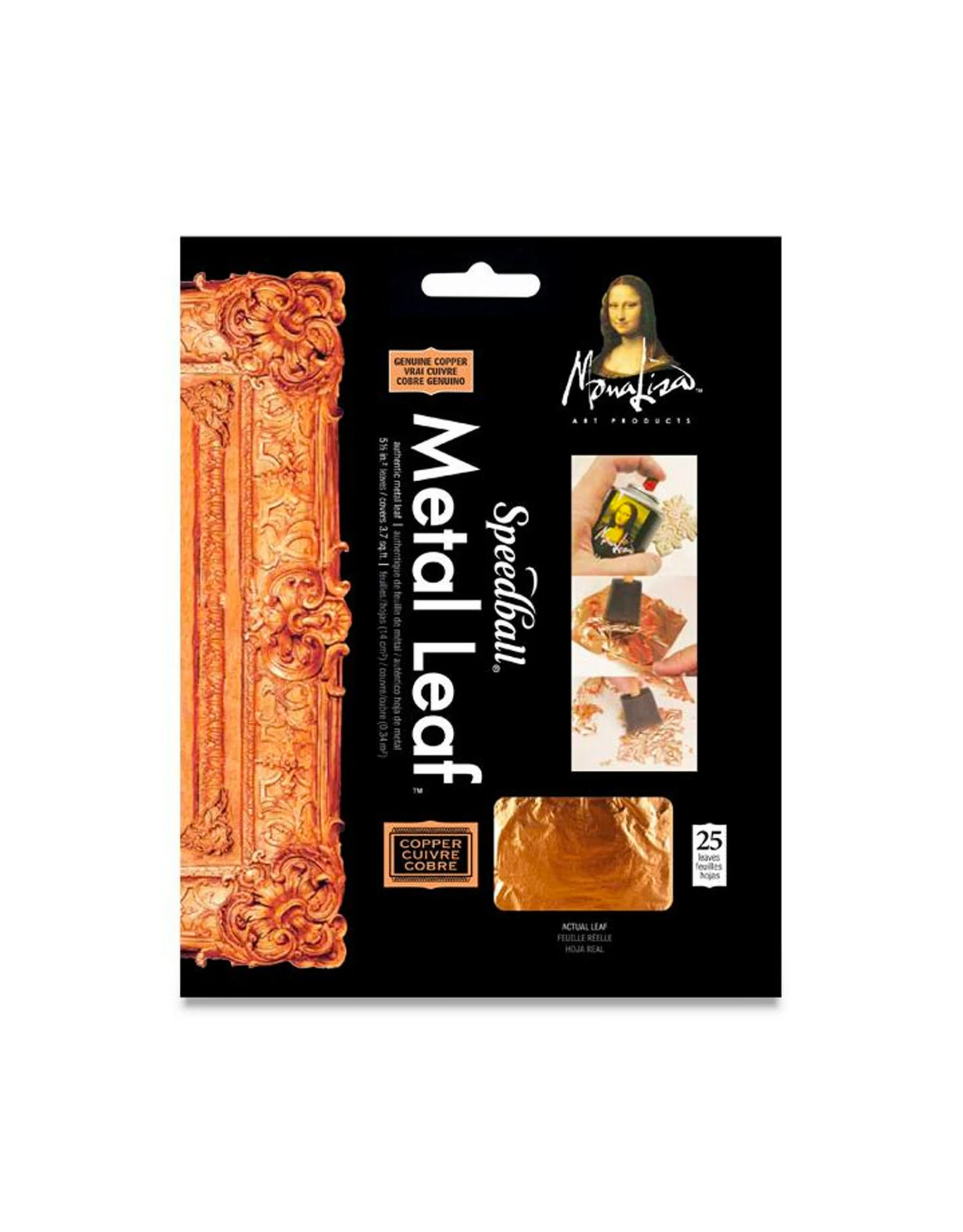 Mona Lisa Genuine Copper Leaf 4 Mona Lisa Genuine Copper Leaf - Image 2