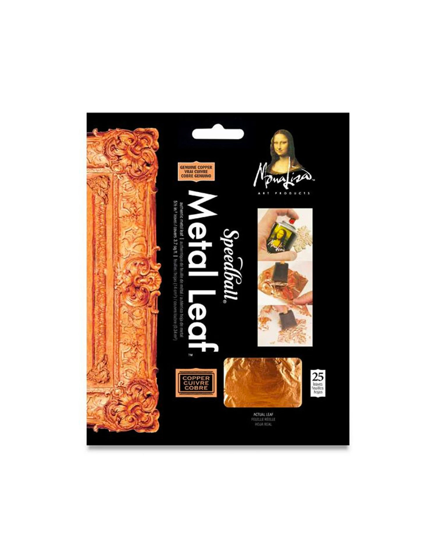 Mona Lisa Genuine Copper Leaf 3 Mona Lisa Genuine Copper Leaf