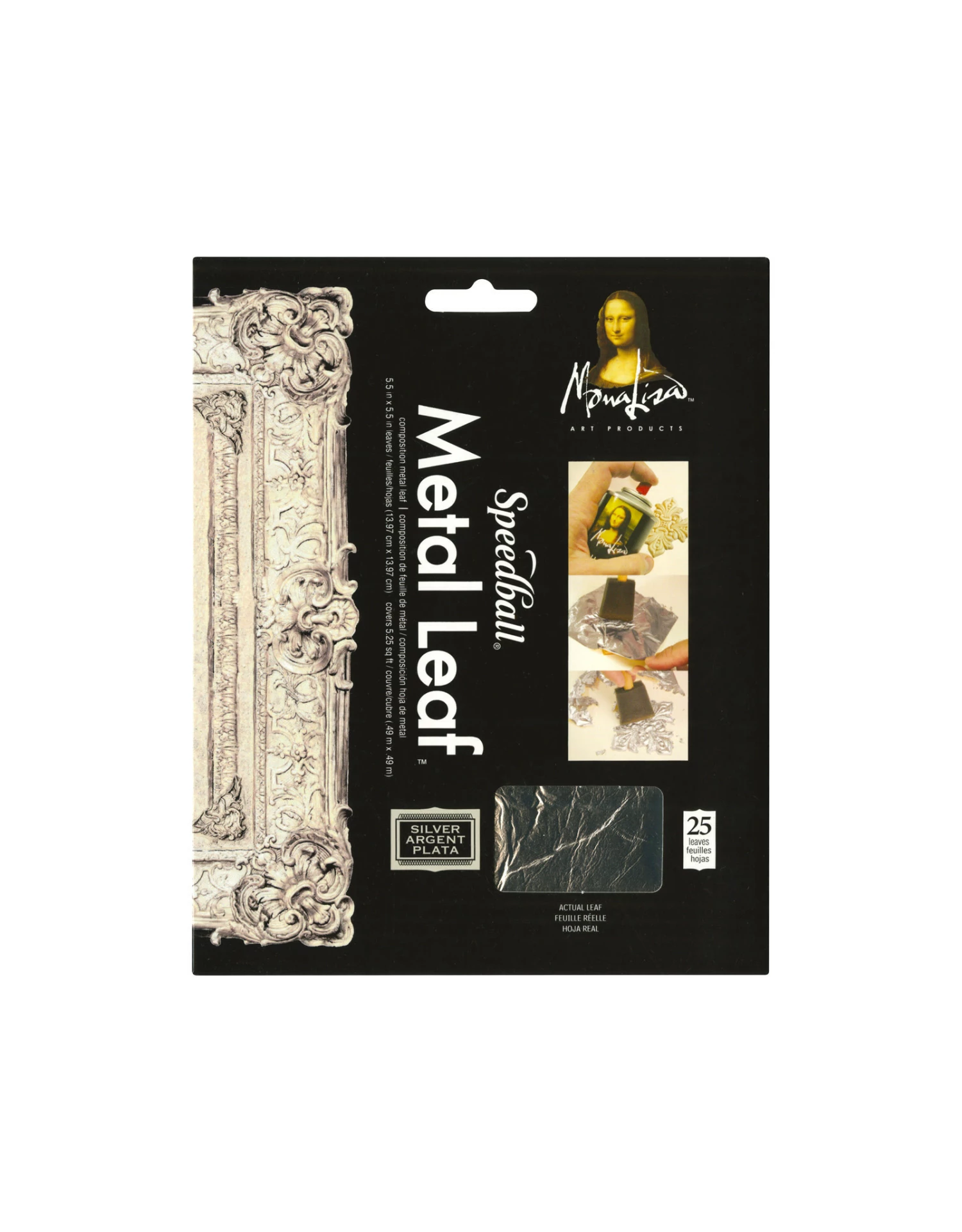 Mona Lisa Imitation Silver Leaf 3 Mona Lisa Imitation Silver Leaf