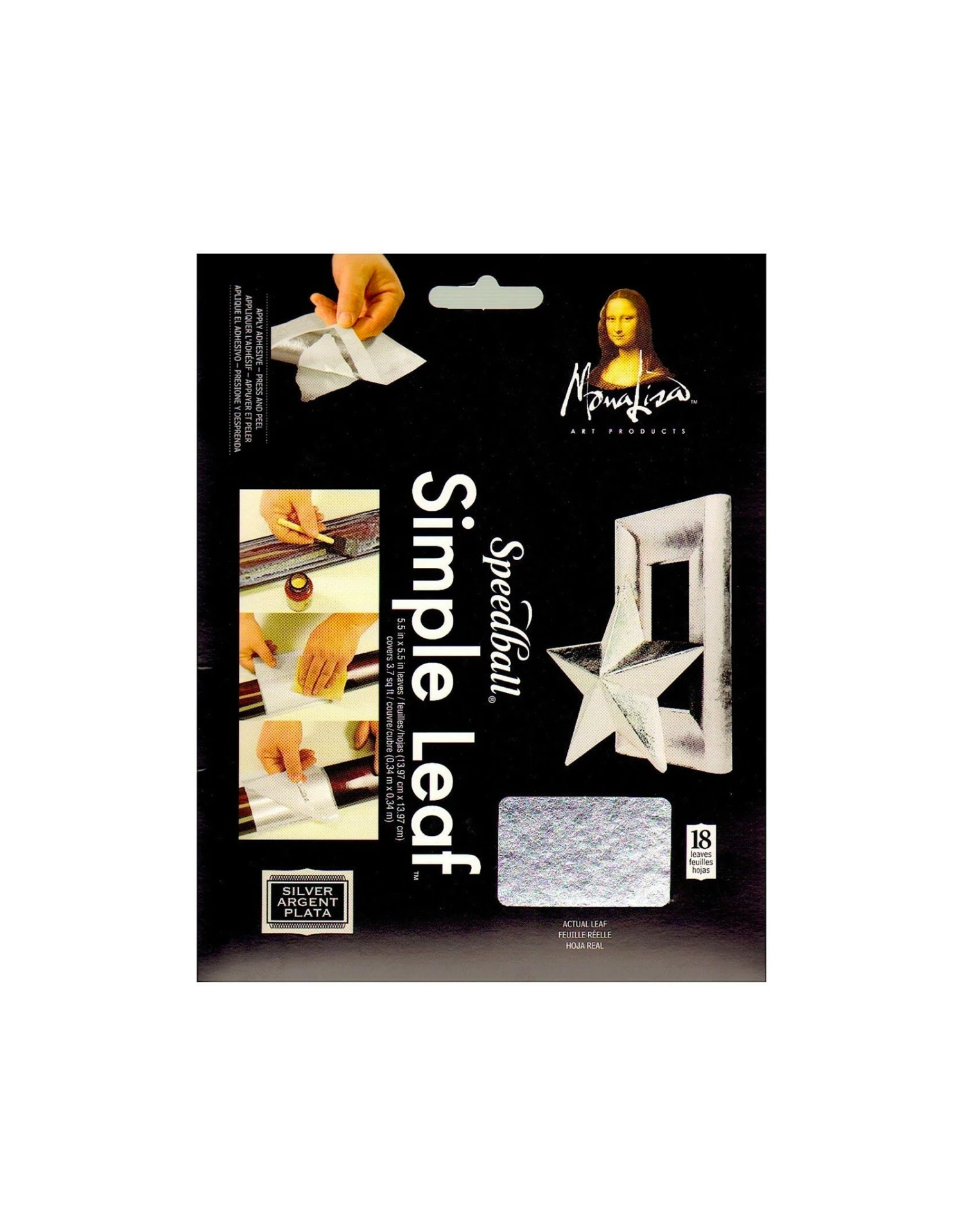 Mona Lisa Simple LeafSilver 3 Mona Lisa Simple LeafSilver