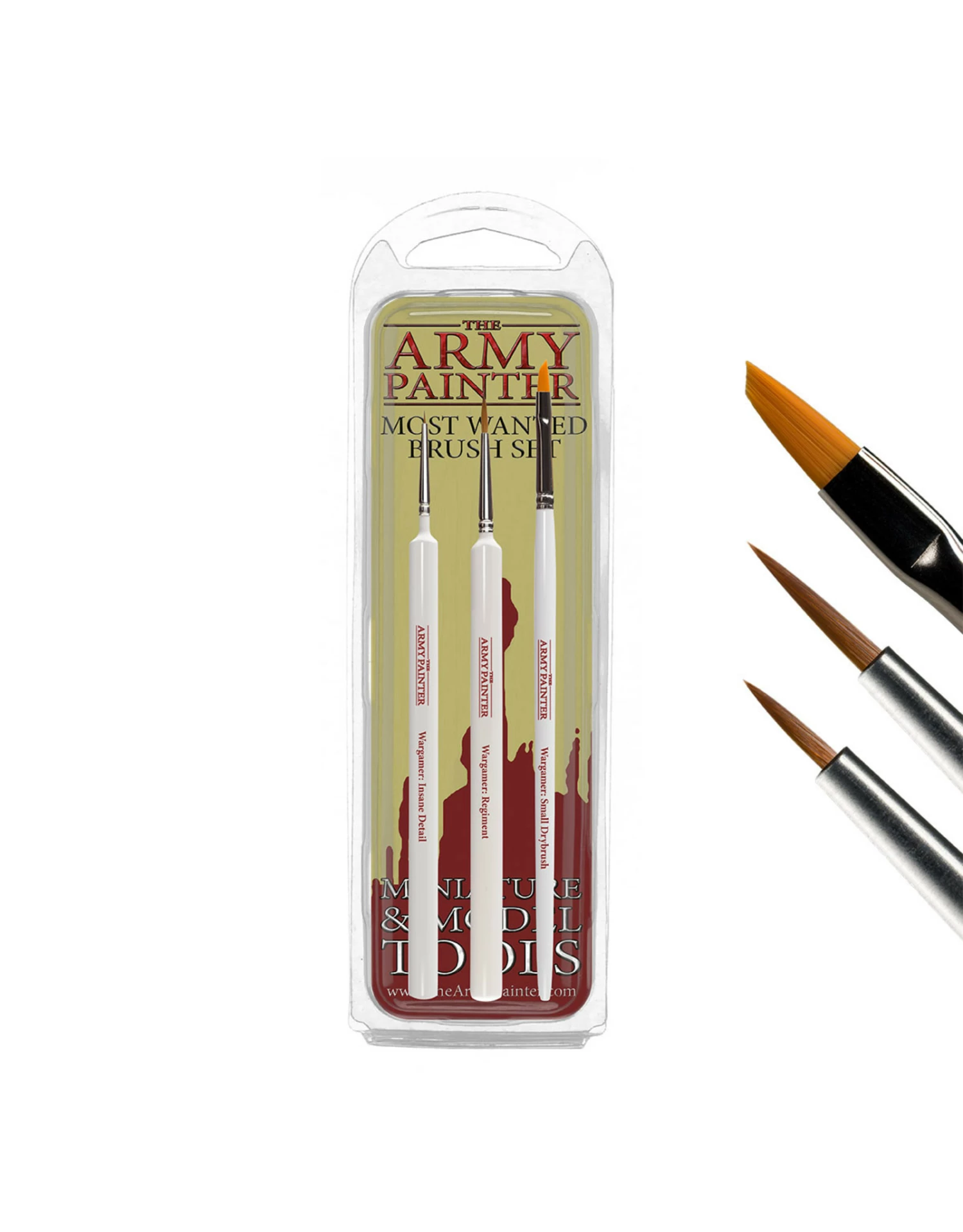 The Army Painter Most Wanted Brush Set 3 The Army Painter Most Wanted Brush Set