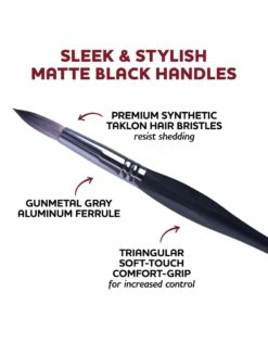 Hexagon Canvas & Round Brush Deluxe Painting Set 12 Hexagon Canvas & Round Brush Deluxe Painting Set -THE ART STORE CNY wa portman hexagon canvas round brush deluxe paint 3