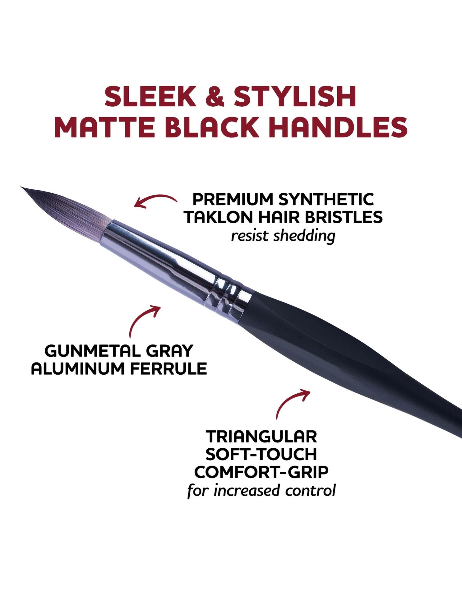 Hexagon Canvas & Round Brush Deluxe Painting Set 6 Hexagon Canvas & Round Brush Deluxe Painting Set - Image 4