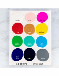 WA Portman 12pc Ready To Pour Paint Set -THE ART STORE CNY wa portman wa portman 12pc ready to pour paint set 1