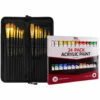 WA Portman Acrylic Paint & Brush Set 2 WA Portman Acrylic Paint & Brush Set -THE ART STORE CNY wa portman wa portman acrylic paint brush set