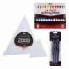 WA Portman Triangle Canvas & Dagger Brush Deluxe Painting Set 2 WA Portman Triangle Canvas & Dagger Brush Deluxe Painting Set -THE ART STORE CNY wa portman wa portman triangle canvas dagger brush