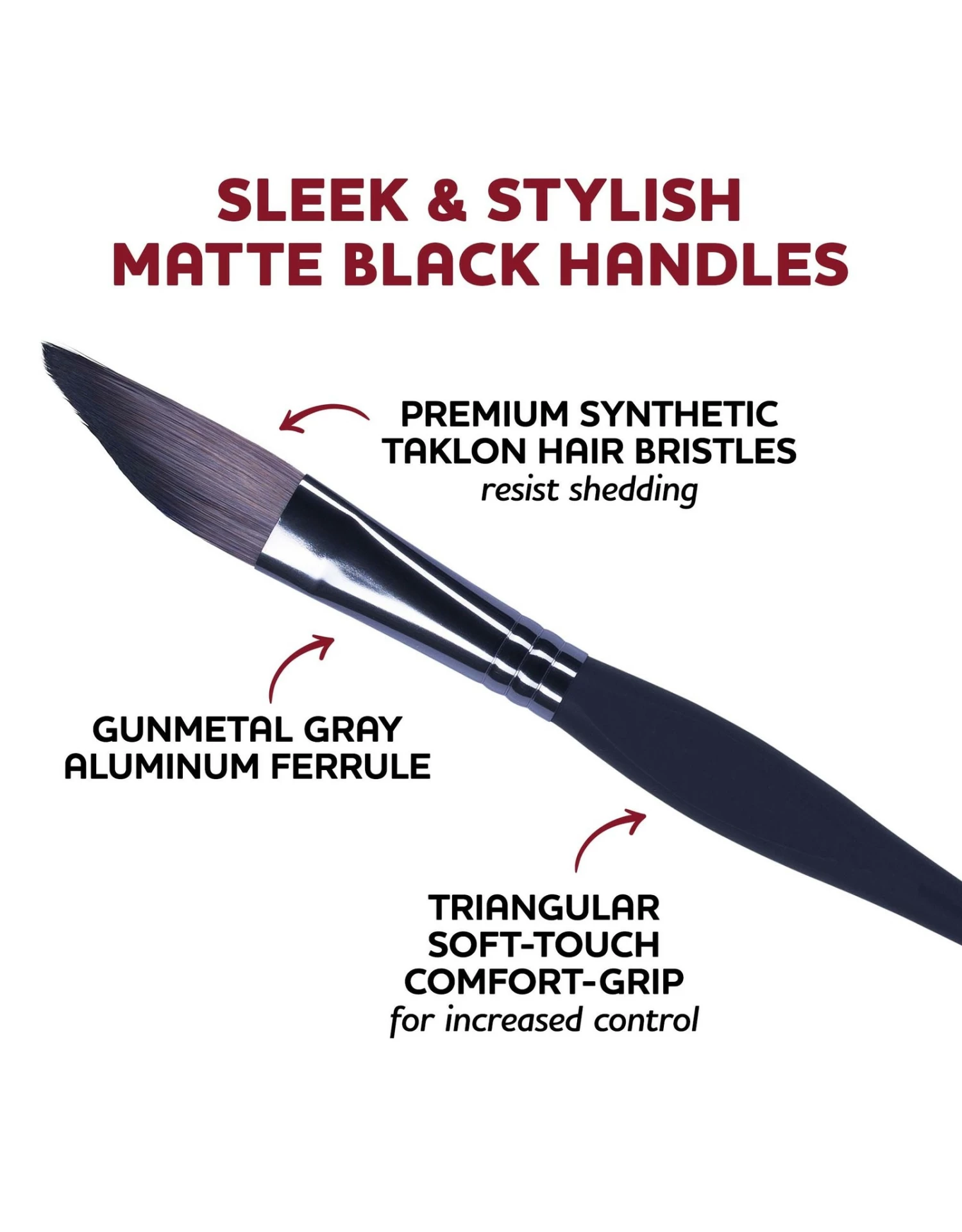 WA Portman Triangle Canvas & Dagger Brush Deluxe Painting Set 6 WA Portman Triangle Canvas & Dagger Brush Deluxe Painting Set - Image 4