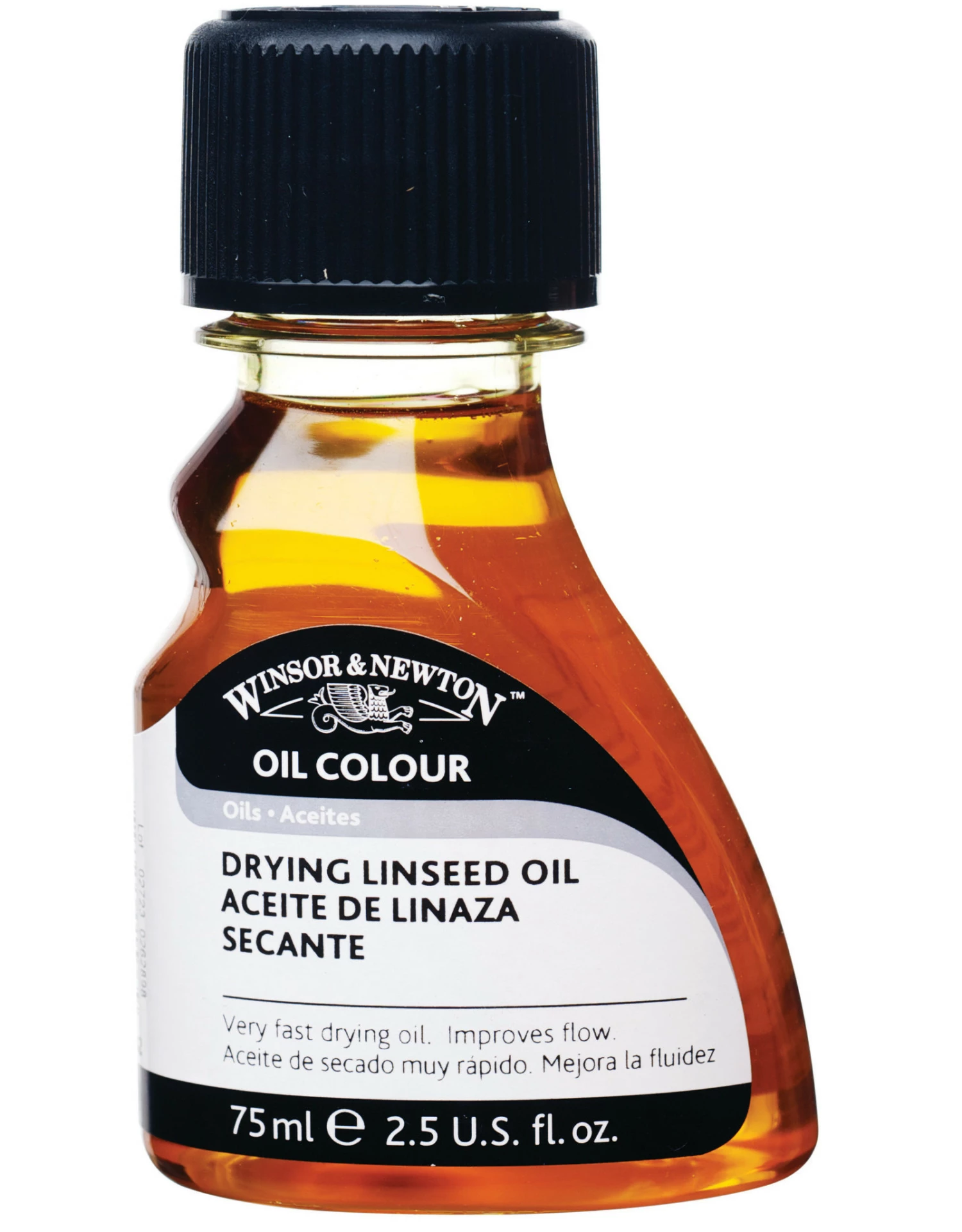 Winsor & Newton Drying Linseed Oil 75ml 3 Winsor & Newton Drying Linseed Oil 75ml