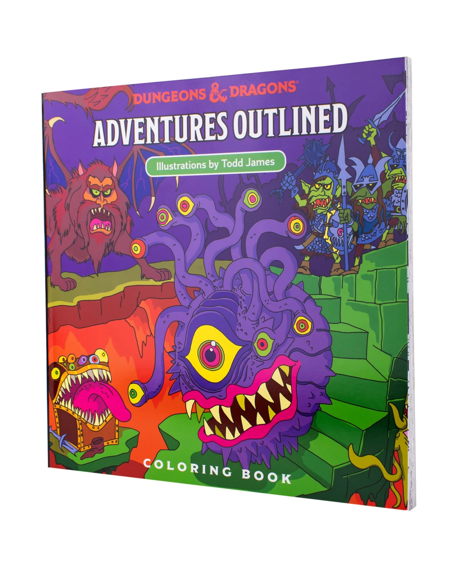 Wizards Of The Coast Dungeons And Dragons Adventures Outlined Coloring Book 3 Wizards Of The Coast Dungeons And Dragons Adventures Outlined Coloring Book
