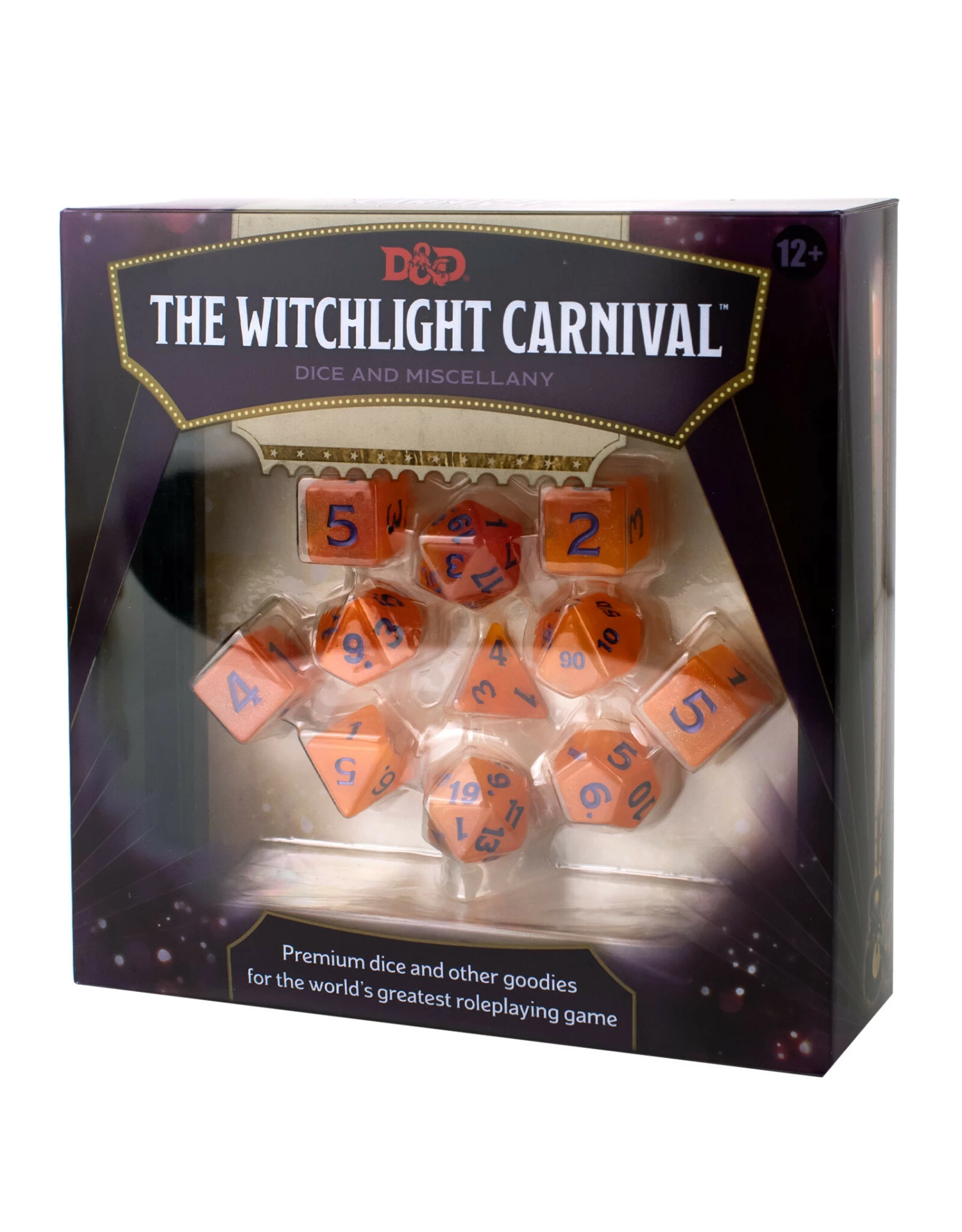 Wizards Of The Coast Dungeons & Dragons RPG: Witchlight Carnival Dice 3 Wizards Of The Coast Dungeons & Dragons RPG: Witchlight Carnival Dice